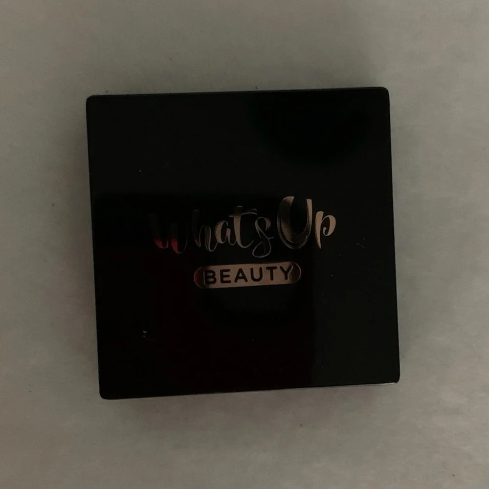 NEW Whats Up Beauty Lattetude Eyeshadow Duo Shimmer Matte Brown Gold